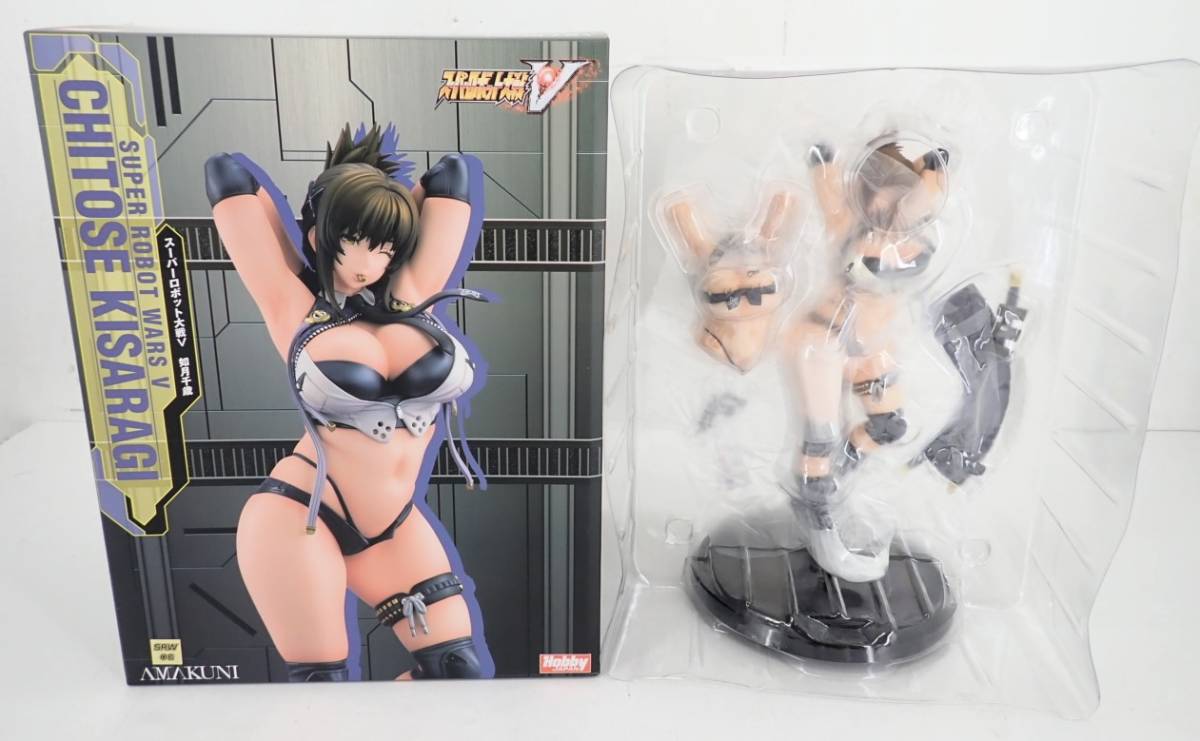 29△100/【中古】AMAKUNI スーパーロボット大戦V 如月千歳 1/7スケール