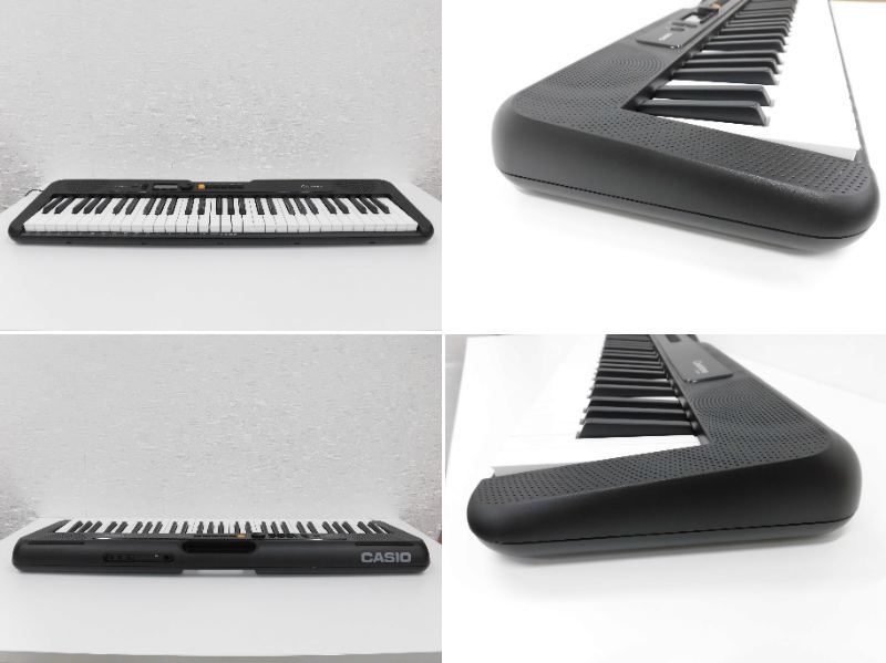 楽器祭 音楽祭 CASIO カシオ カシオトーン Casiotone CT-S200 電子ピアノ キーボード 2021年製 61鍵 BK ブラック 中古品_画像4