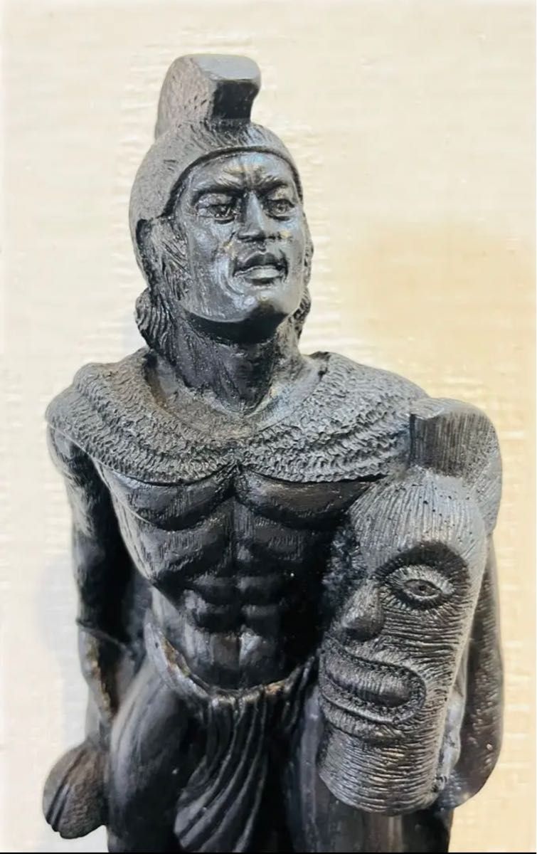 カメハメハ大王 置物 像 ココジョー 溶岩 ハワイ インテリア カメハメハ大王 置物 像 ココジョー 溶岩 ハワイ インテリア