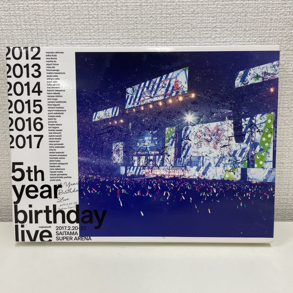 1円スタート】 乃木坂46 5th YEAR BIRTHDAY LIVE 2017.2.20-22 SAITAMA