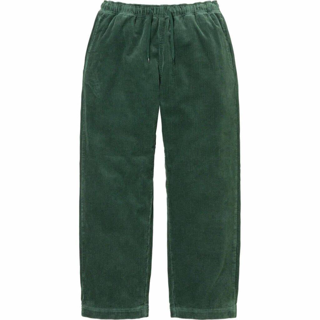 送料無料 M 緑 Supreme Corduroy Skate Pant Green シュプリーム コーデュロイ スケートパンツ イージーパンツ グリーン 23FW 新品未使用_画像2