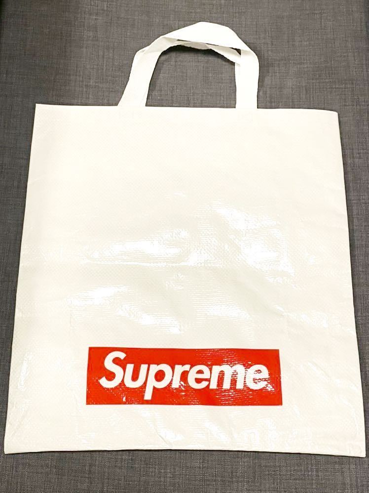 送料無料 中 Supreme bag 23SS シュプリーム ショッパー ショップ袋 トートバッグ エコバッグ 店舗限定 box logo ボックスロゴ 新品同品_画像1