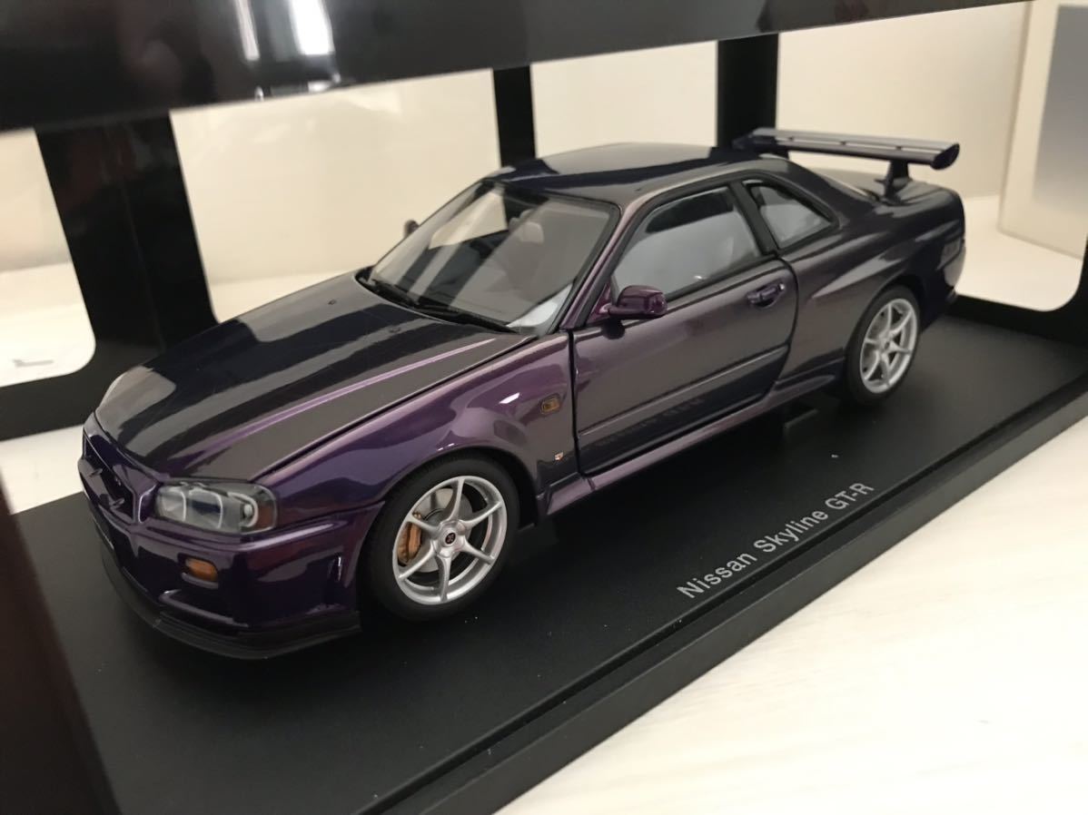 1/18 オートアート Autoart 日産　スカイライン GTR R34 V-Spec _画像6