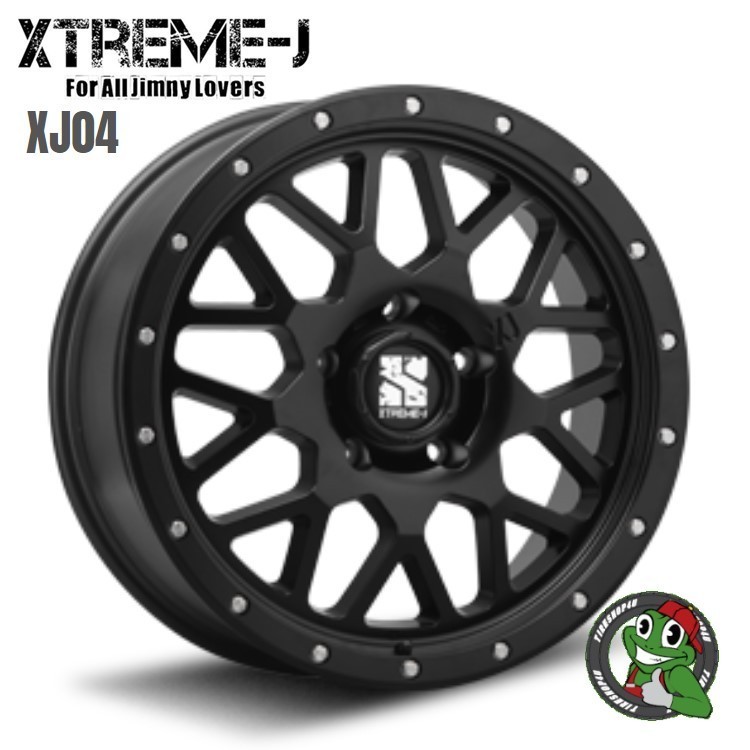 4本セット XTREME-J XJ04 20x8.5J 5/127 +35 SBK MONSTA TERRAIN GRIPPER A/T 285/55R20 ホワイトレター ジープ ラングラー JL JK_画像2