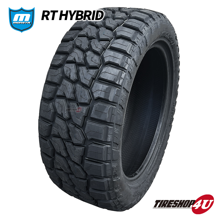 4本セット XTREME-J XJ06 17x7.5J 5/110 5/127 +40 MONSTA モンスタ RTハイブリッド R/T 265/70R17 WL ラングラー JL JK ジープ_画像2