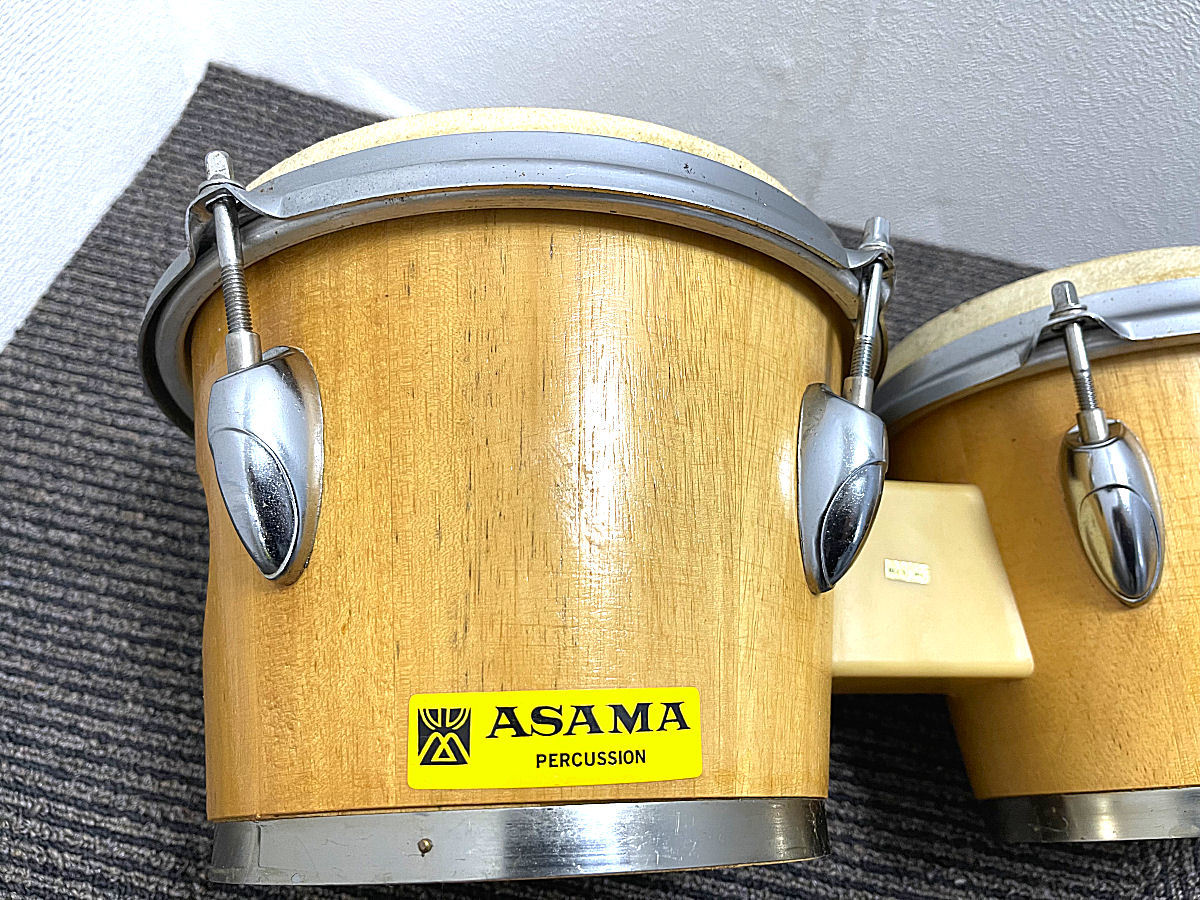 打楽器 民族楽器 ASAMA アサマ percussion パーカッション ウッド ボンゴ 太鼓 伝統楽器 ラテンパーカッション の画像3