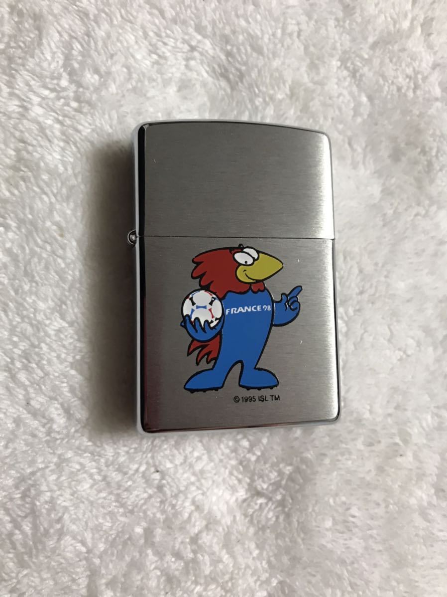 ZIPPO ジッポー ジッポ オイルライター サッカー　ワールドカップ　フランス大会　soccer World cup 1997年製　未使用品_画像8