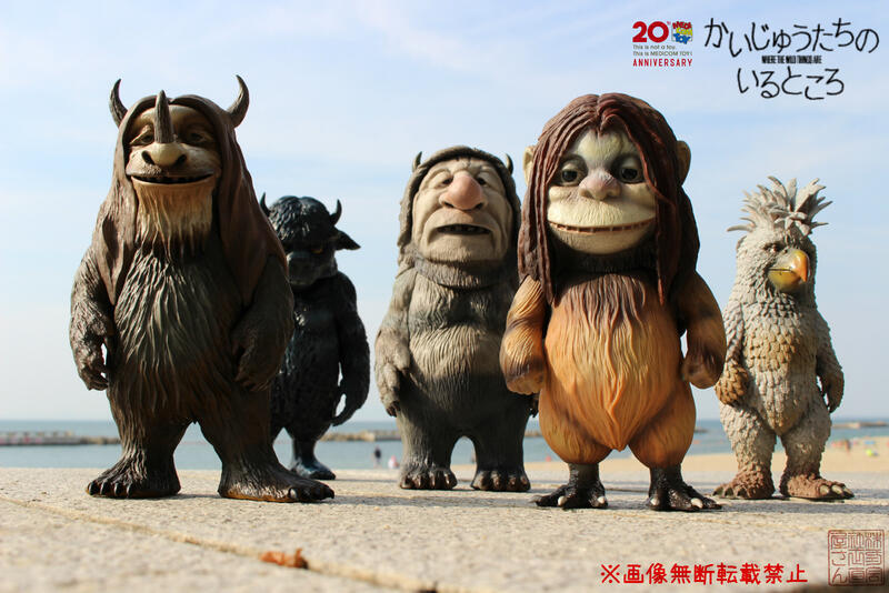 5カートン（5種×各6個=30個）メディコム・トイ『Where the Wild Things Are かいじゅうたちのいるところ』★新品未開封★_画像3