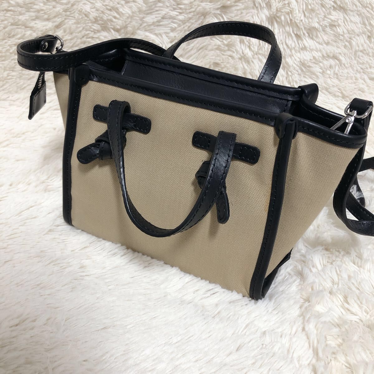 ジャンニ キャリーニ ミス マルチェッラMARCELLA 2way ハンドバッグ