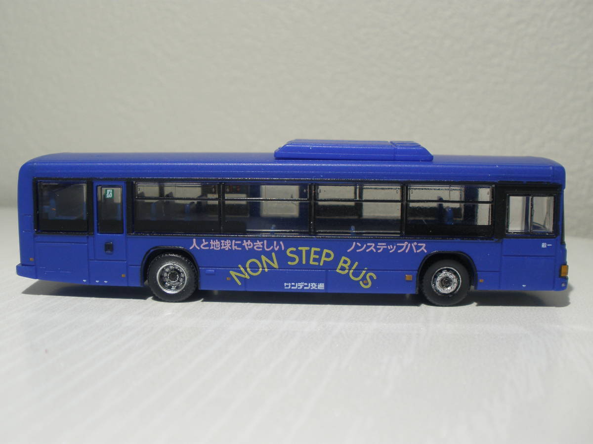 バスコレクション　LB006　ローカル路線バス　乗り継ぎの旅３　ばらし　サンデン交通　いすゞエルガ　（車体のみ）　出品個数：１個_画像4
