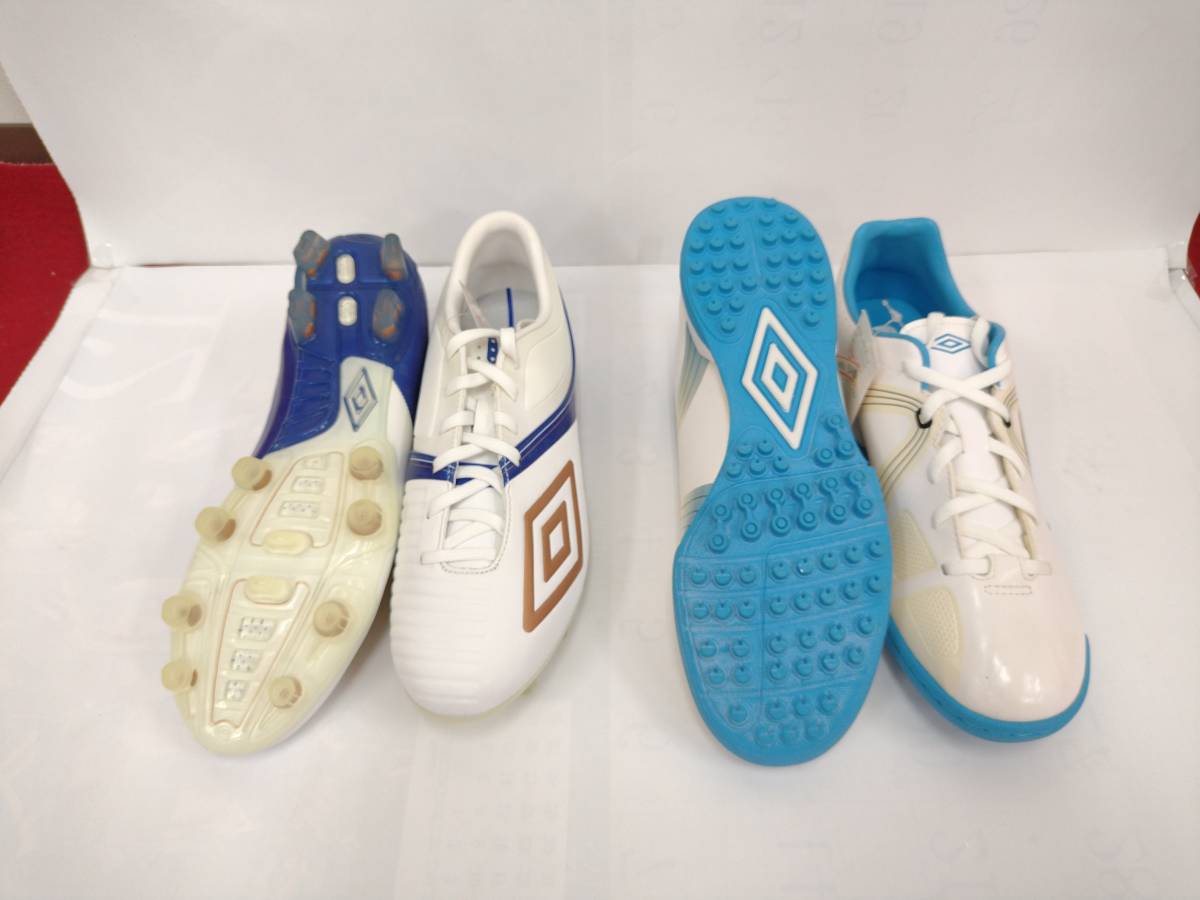 UMBRO (アンブロ) STEALTH2 PRO HG(サッカ -スパイク)/ GT CUP TR(トレーニングシューズ)-25.0CM-2SET-_画像3