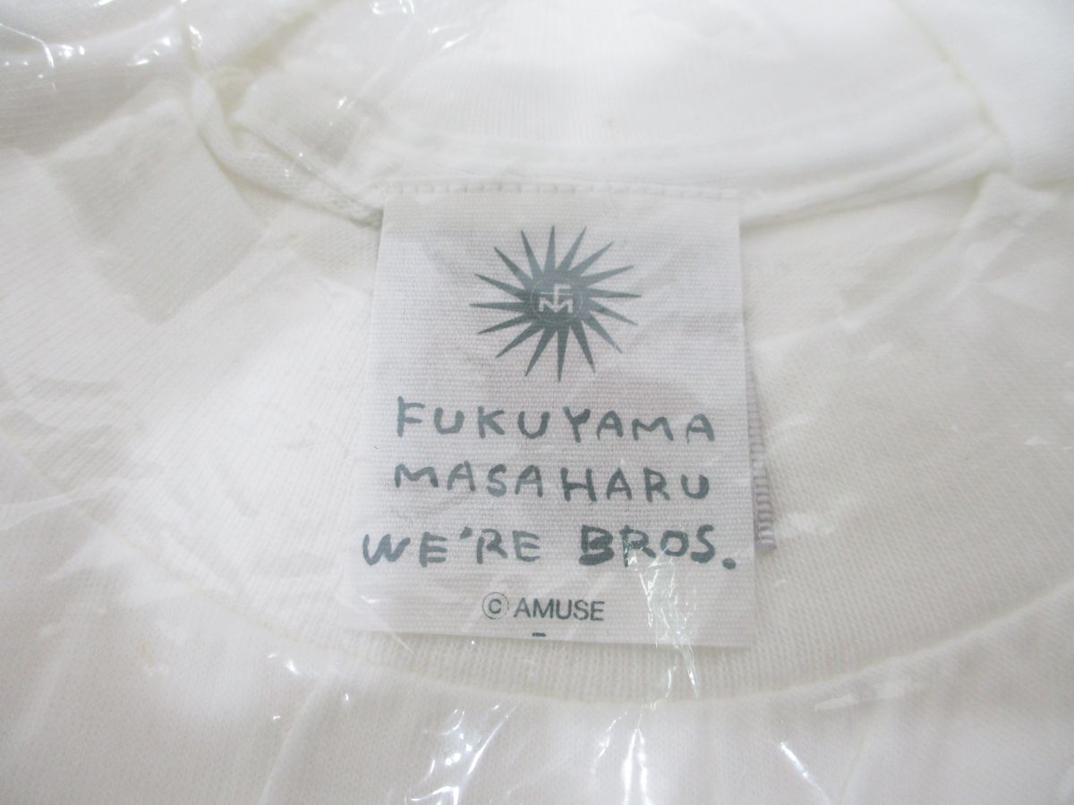 ネZ-91【未開封】福山雅治 WE’RE BROS.TOUR 1994 LIVE ON ANDON■ライブツアーTシャツ Mサイズ■ツアーグッズ/MASAHARU FUKUYAMA_画像5