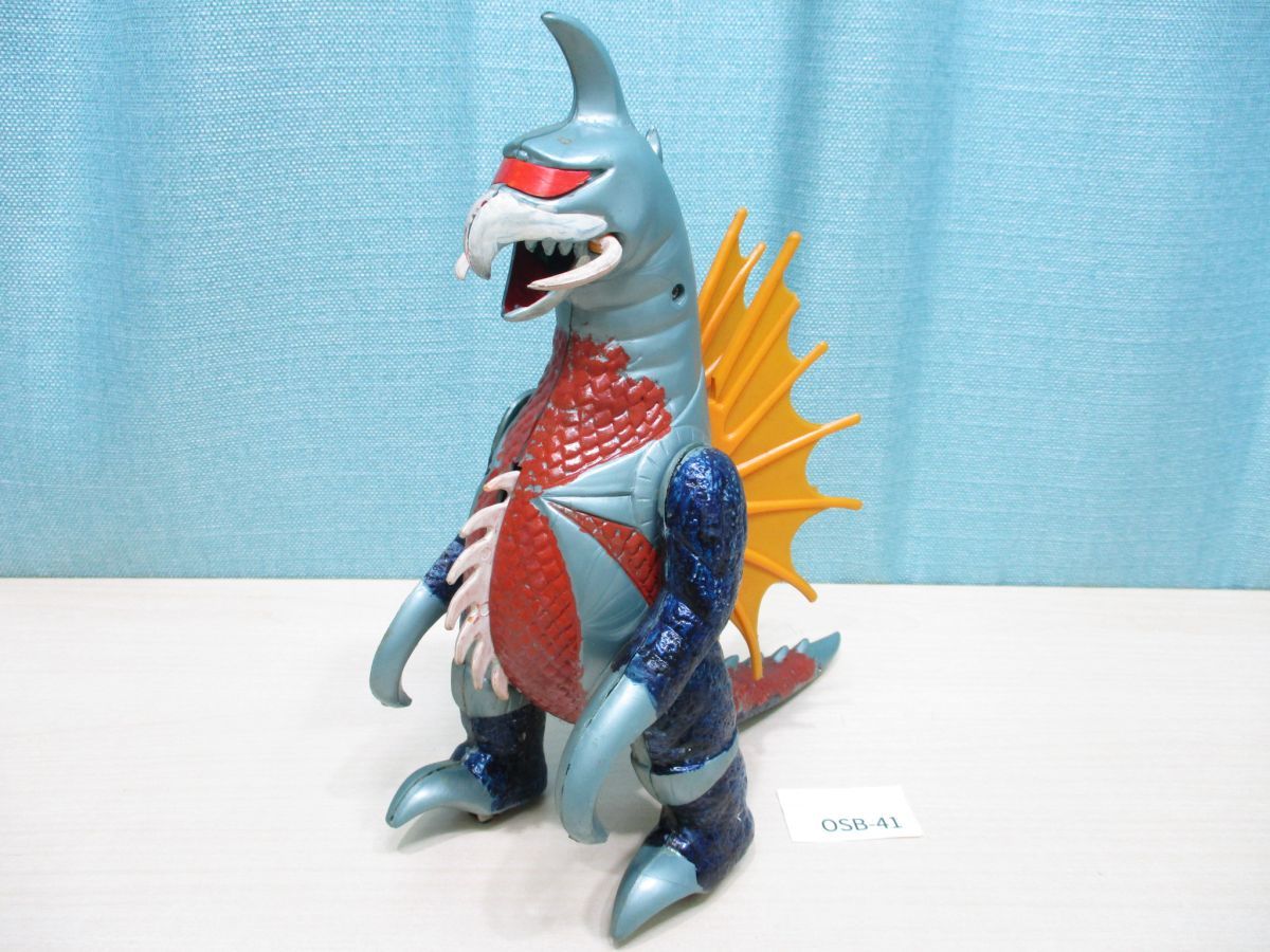 OSB-41 [ that time thing ] Godzilla against gai gun # tin plate made? walk robot # height approximately 30cm# Showa Retro 