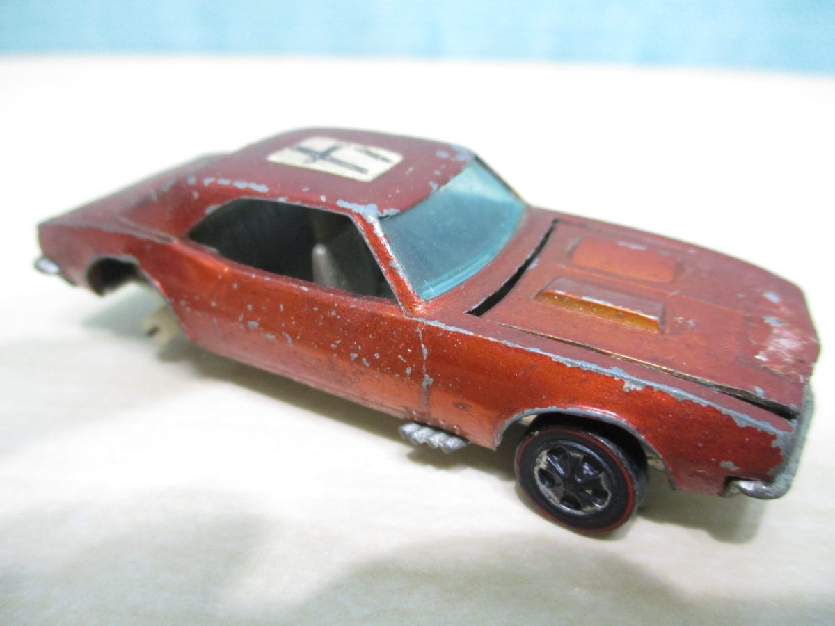 ネONC-52 【当時物】HOT WHEELS ホットウィール1967■RED LINE レッドライン/CUSTOM CAMARO カマロ ミニカー■検）オリジナル16/昭和レトロ_画像10