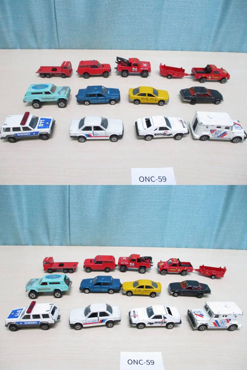 ONC-59 【当時物・まとめて12台セット】MAJORETTE マジョレット■BMW 325i/MUSTANG/TOYOTA PICK-UP/DEPANNEUSE/RANGE ROVER/VOLVO760/236他_画像10