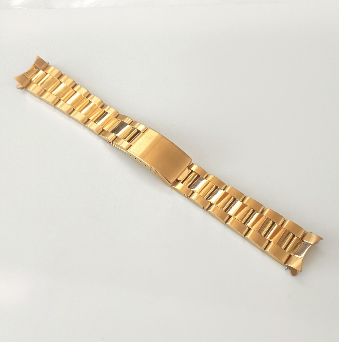 19mm 腕時計 修理交換用 社外品 オイスター ゴールド 19mm 腕時計 修理交換用 社外品 オイスター ゴールド