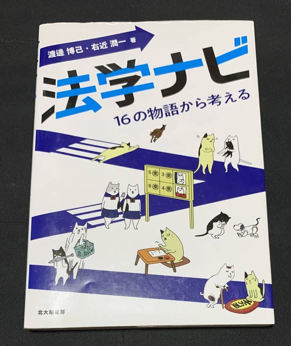 法学ナビ: 16の物語から考える　渡邊博己 右近潤一_画像1