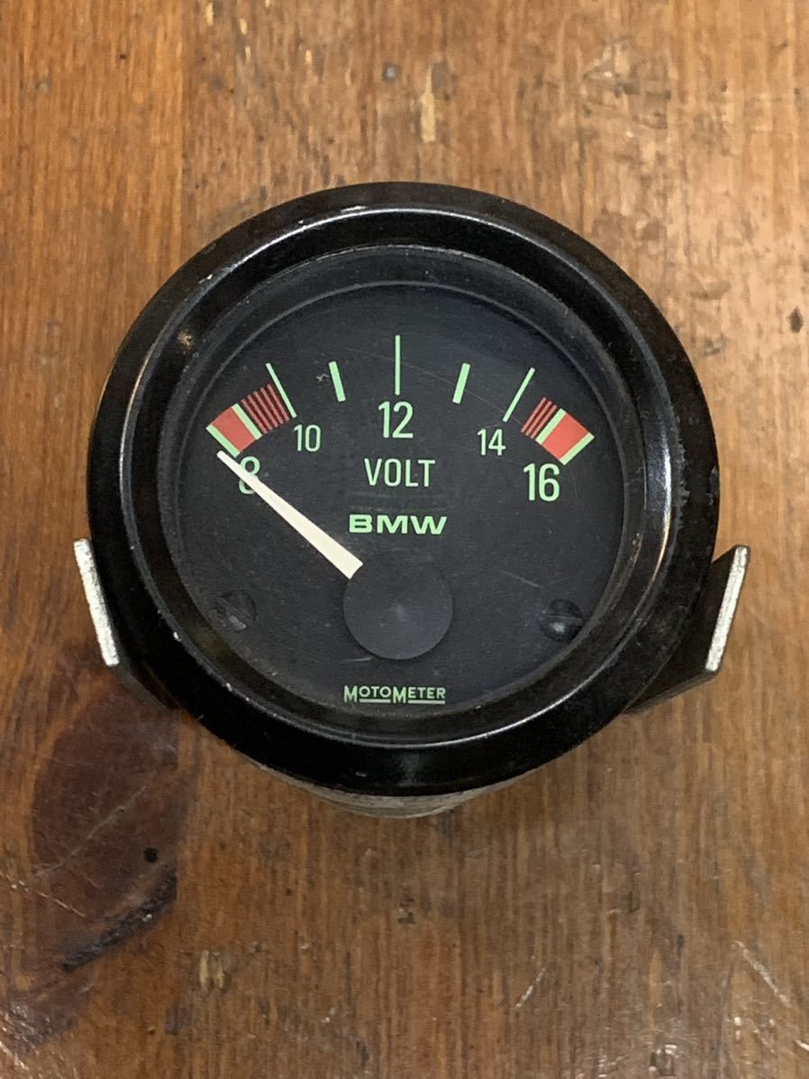 BMW・R100RS用電圧計中古品_画像1