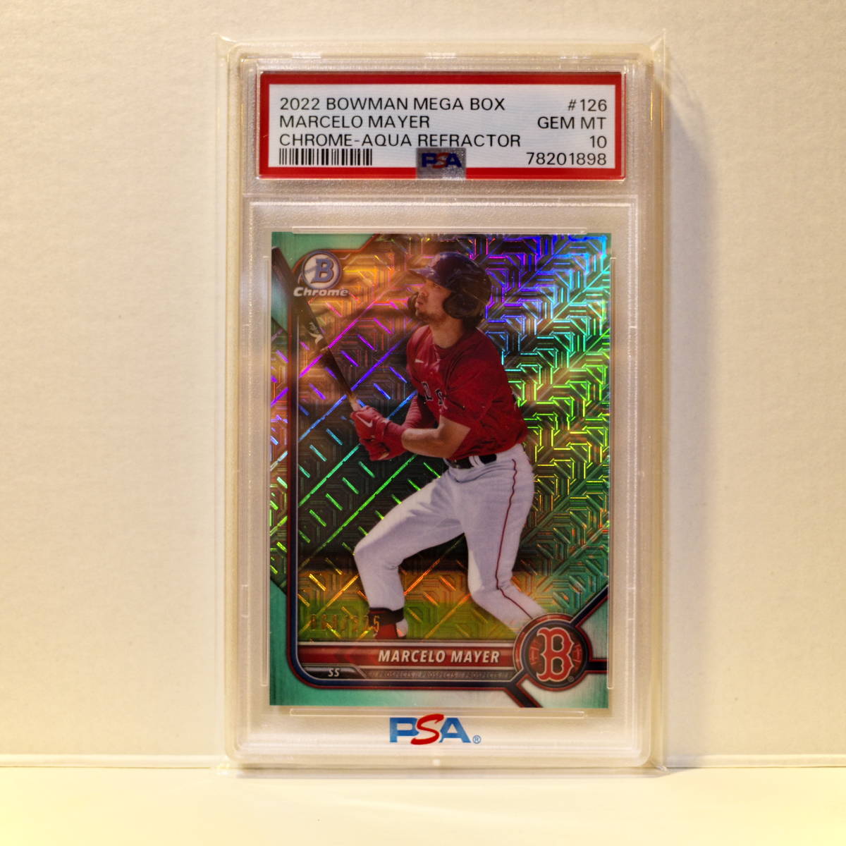 人気の PSA10☆Topps Bowman MT Prospects／GEM Sox◇Top Red 068/225