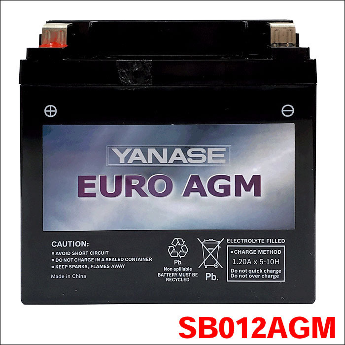 Gクラス[463] G320L G320S バッテリー SB012AGM YANASE EURO AGM ヤナセ ユーロAGM 外車用バッテリー 送料無料_画像1