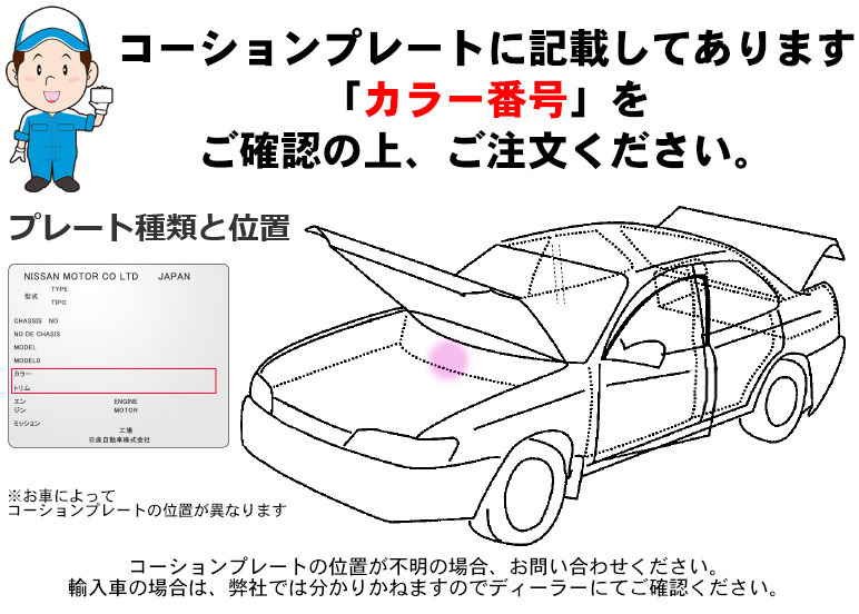 GM/サターン 41 ONYX BLACK Holts 調合塗料 260ml スプレー カー塗料 MINIMIX 車塗装 キズ修繕 送料無料_画像3