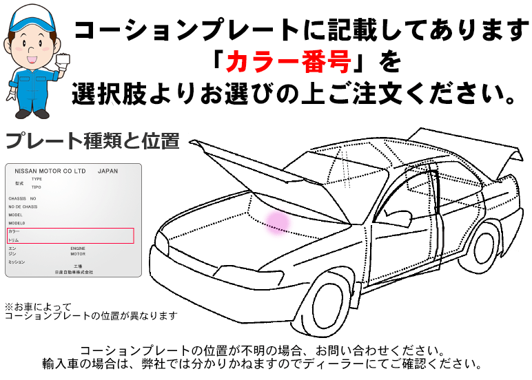 ホンダ BG55P プレミアムミスティックナイトP Holts 調合塗料 260ml スプレー カー塗料 MINIMIX 車塗装 キズ修繕 送料無料_画像3