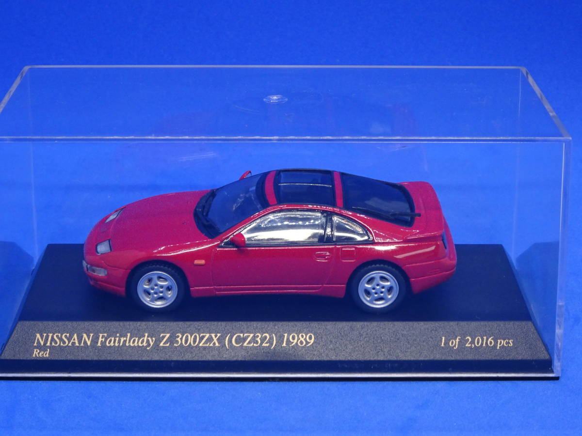 【絶版京商ハウザック】日産 フェアレディZ 300ZX ツインターボ（CZ32）1989’　1/43_画像3