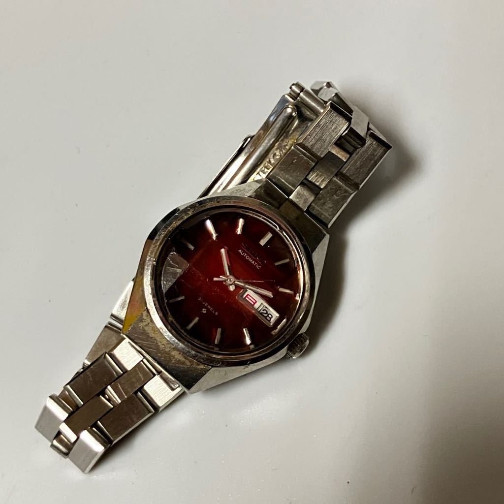 ジャンク1スタ　セイコー 自動巻き SEIKO 2706-0250 ※秒針動作確認してます　レディースサイズ　21JEWELS_画像2