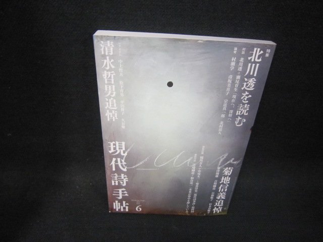 現代詩手帖2022年6月号　北川透を読む　他/PDZC_画像1