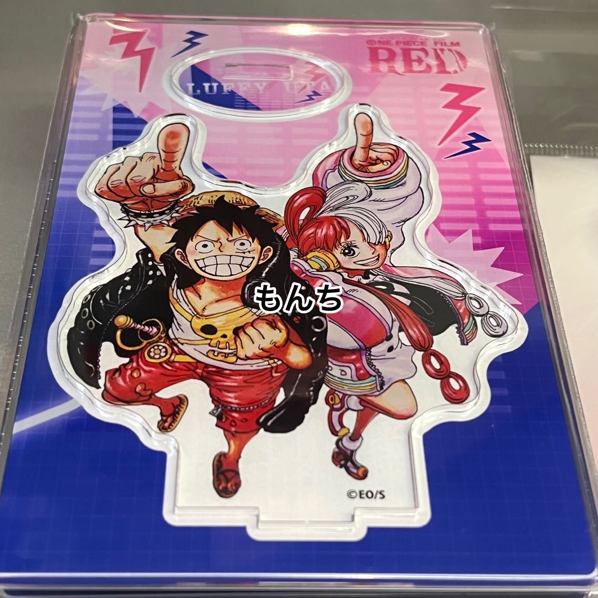 ONE PIECE FILM RED アクリルフィギュア ルフィ&ウタ 新品未 ONE PIECE FILM RED アクリルフィギュア ルフィ&ウタ 新品未