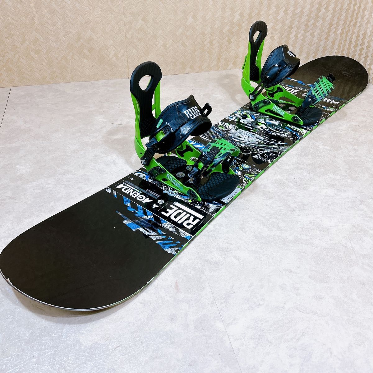 【初心者おすすめ 】 RIDE × RIDE スノーボードセット 152cm