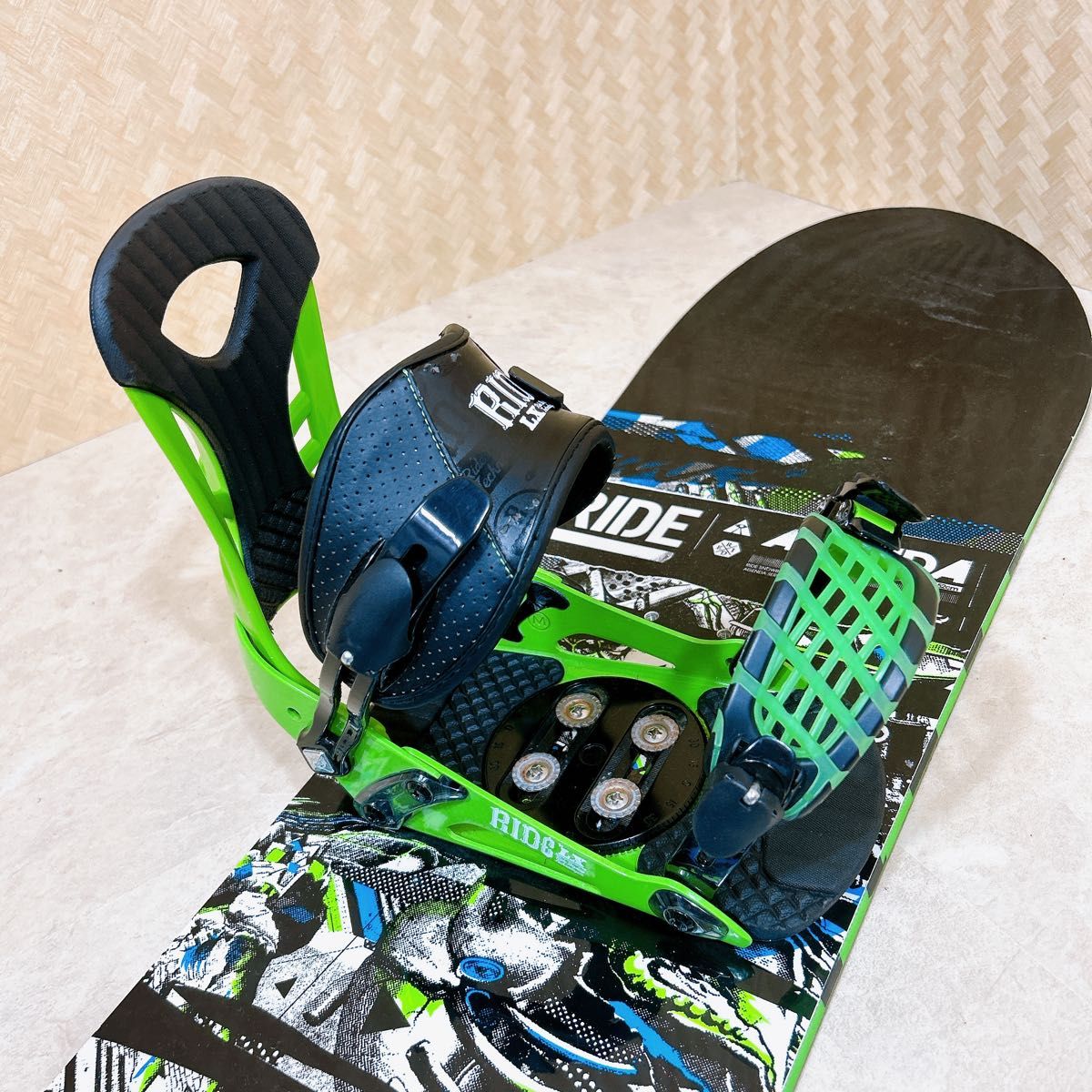 初心者おすすめ 】 RIDE × RIDE スノーボードセット 152cm-