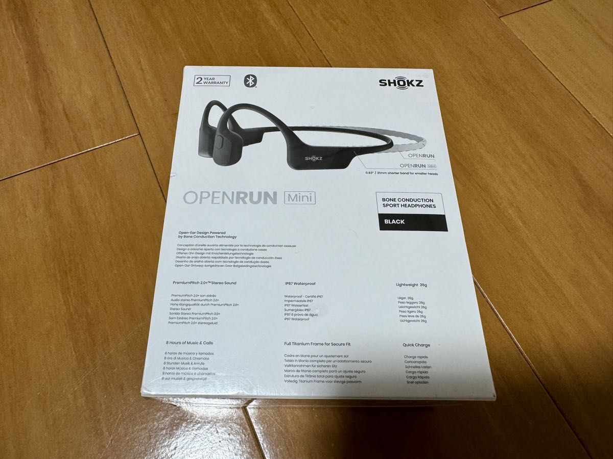新品未開封】shokz 骨伝導イヤホン OpenRun Mini|Yahoo!フリマ(旧