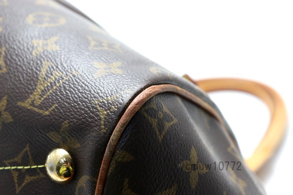 希少美中古■LOUIS VUITTON モノグラム ティヴォリGM レザー ショルダーバッグ ルイヴィトン■1019fs4193561_画像5