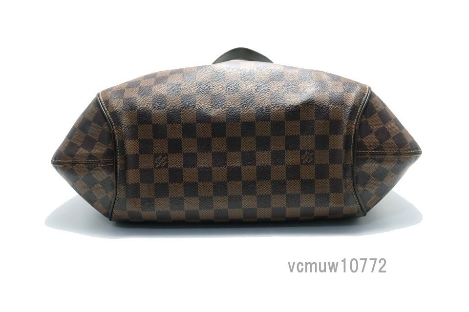 希少美中古■LOUIS VUITTON ダミエ システィナGM レザー ショルダーバッグ ルイヴィトン■1026ef4785425_画像3