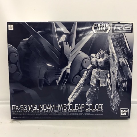 1/144 RG RX-93 νガンダム HWS(クリアカラー) 「機動戦士ガンダム 逆襲のシャア」51H04503746_画像1