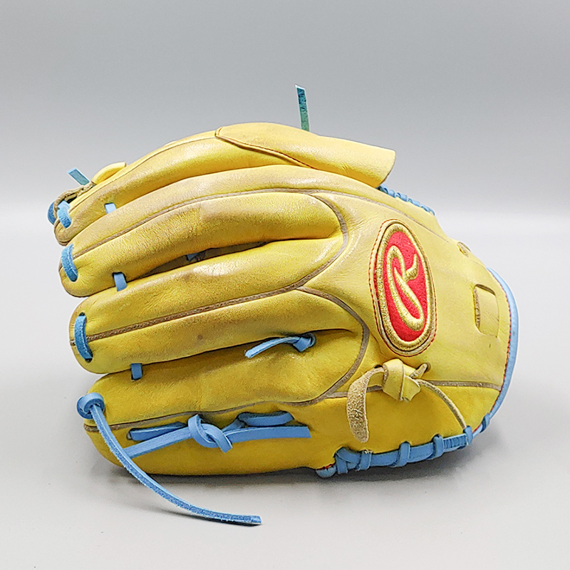 【デザインリメイク済み】 ローリングス 軟式グローブ / 投手用 型付け済み (Rawlings グラブ)[KA211]_画像4