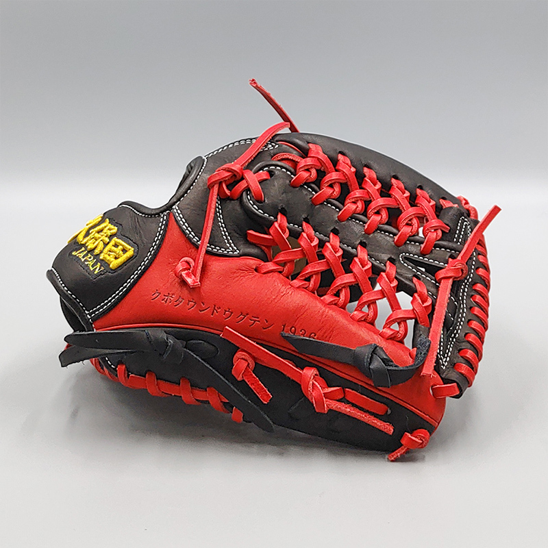 【新品】 スラッガー久保田JAPAN 硬式グローブ / 内野手用 無料型付け (slugger グラブ)[NE738]_画像3