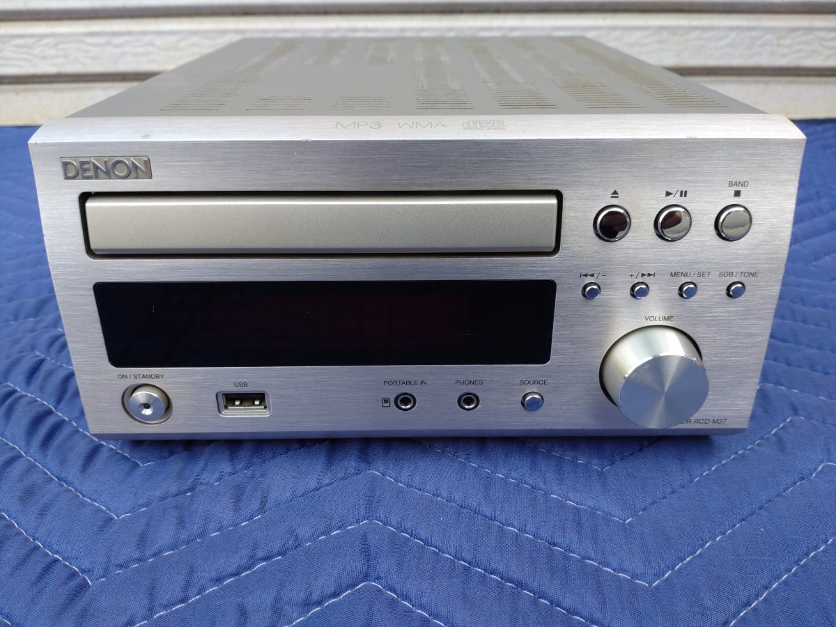 DENON/ Denon / mini component /CD deck / player / audio equipment /RCD-M37/MP3/WMA/made in japan/used in japan