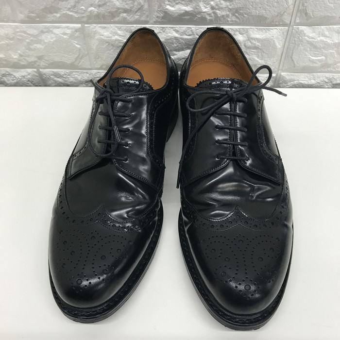 Jalan Sriwijaya 革靴 ブラック [jgg]