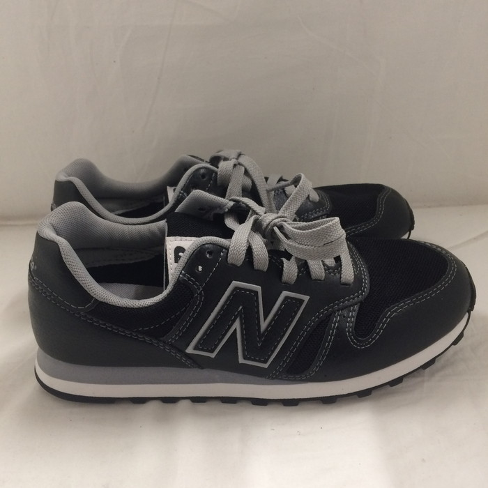 美品 New Balance 373 レディース スニーカー 23.5cm ML373BLK ブラック [jgg]_画像3