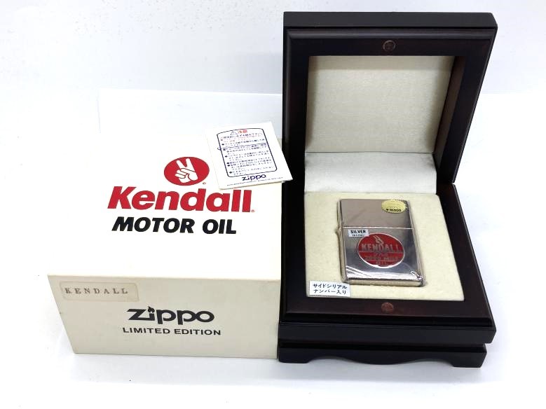 2001年製ZIPPO 限定1000個1937レプリカ Kendall社公認メタリケ復刻モデル MIB！！_画像1