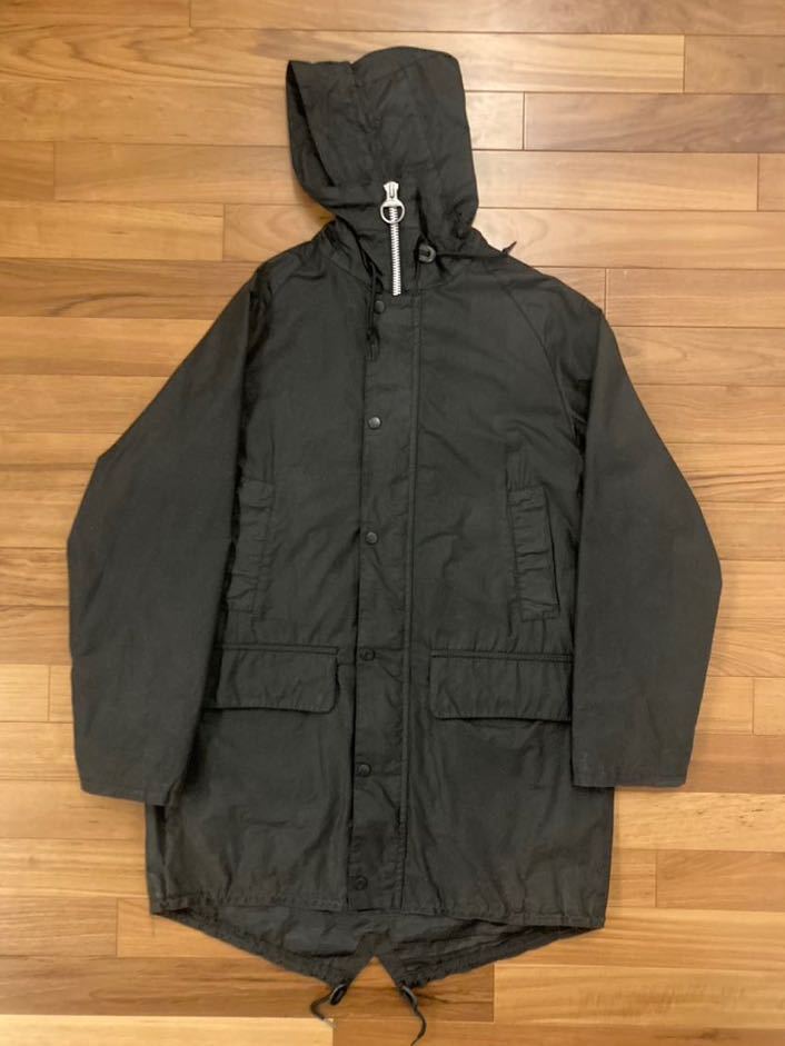 ★Barbour × margaret howell モッズコート バブアー ブラック L フィッシュテールパーカー
