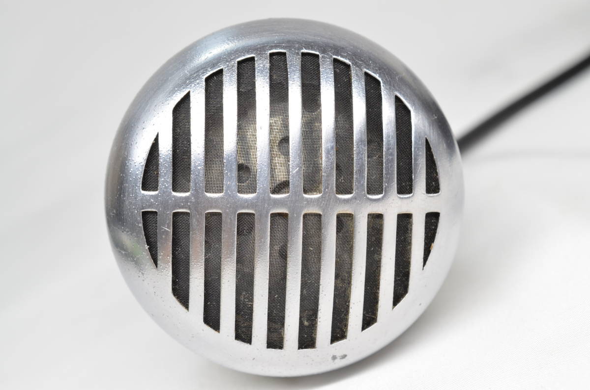 【A】 Shure 520 グリーンバレット 1950年代 USA ハープマイク CR黒 出音良好 スイッチクラフトフォーンプラグ_画像2