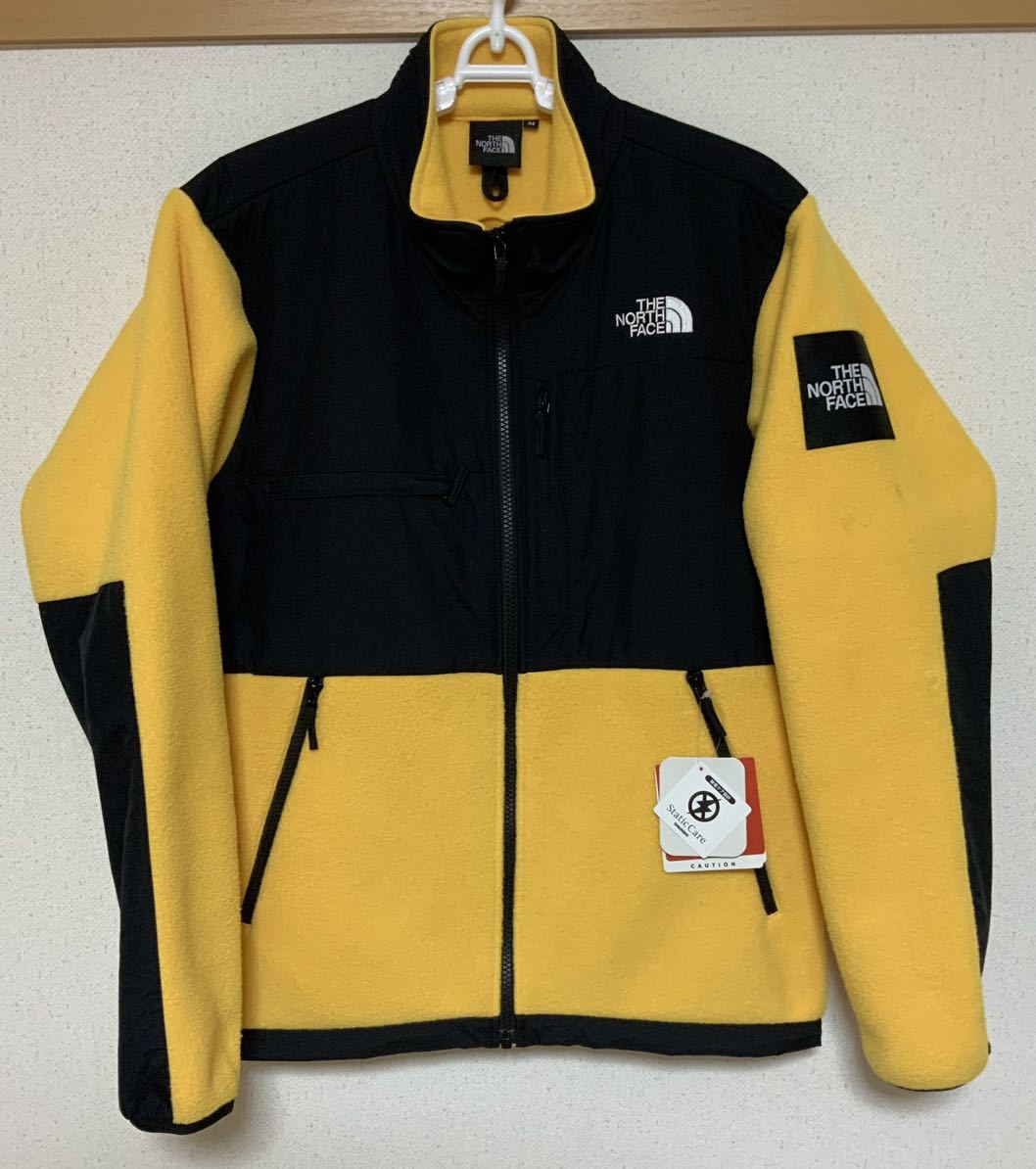 THE NORTH FACE ノースフェイス Denali Jacket NA71951 デナリジャケット フリースジャケット イエロー M_画像1