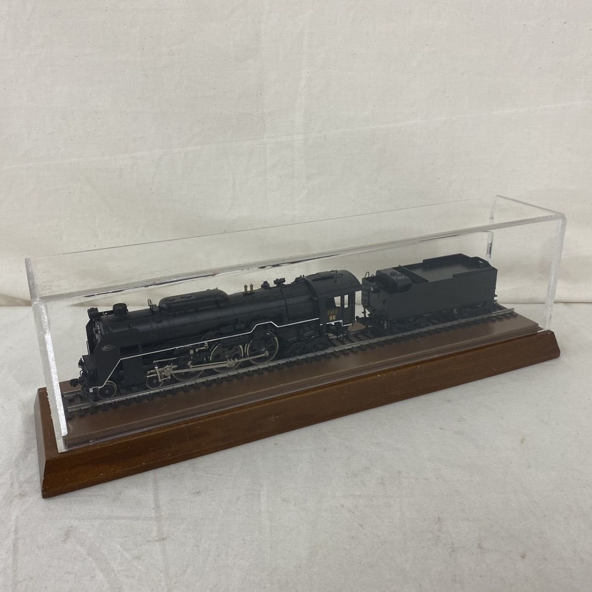 B058-H18-1564 Tenshodo C62 2 日立 蒸気機関車 汽車 アンティーク コレクション オブジェ_画像1