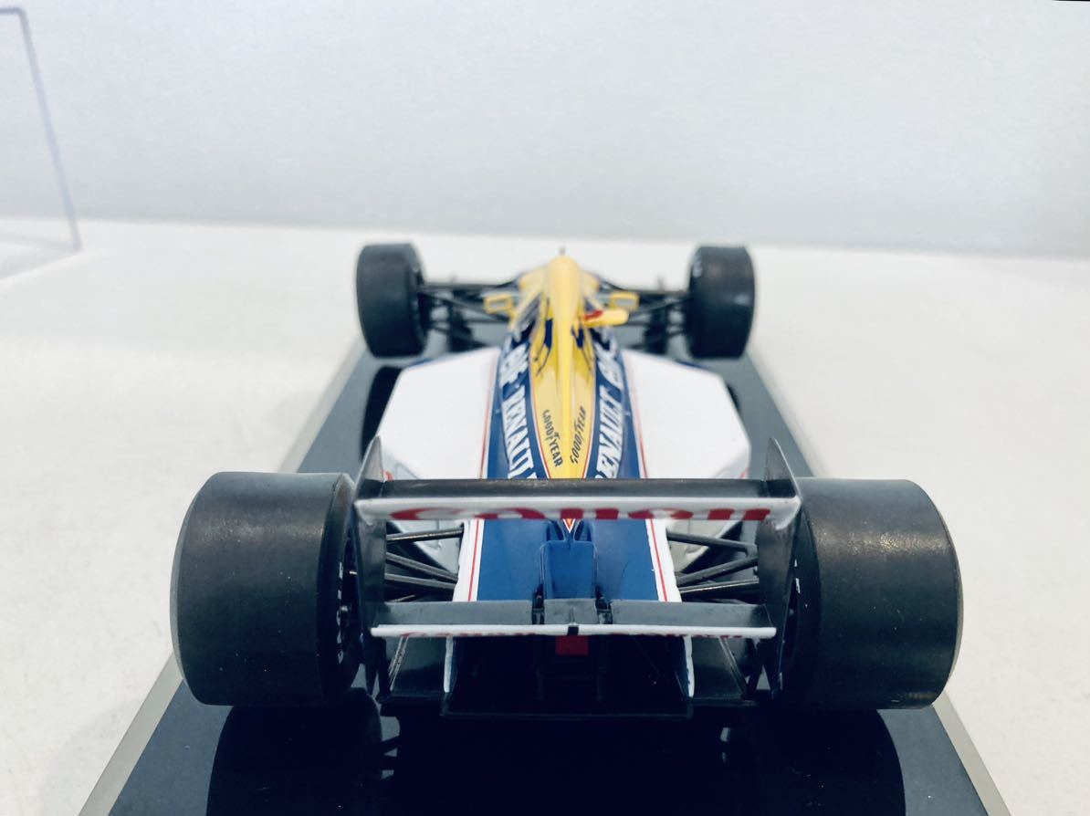 【送料無料】1/24 ビッグスケール F1 コレクション 32 ウィリアムズ ルノー FW14B マンセル 1992 イギリスGP ラクダ仕様 純正クリアケース_画像10