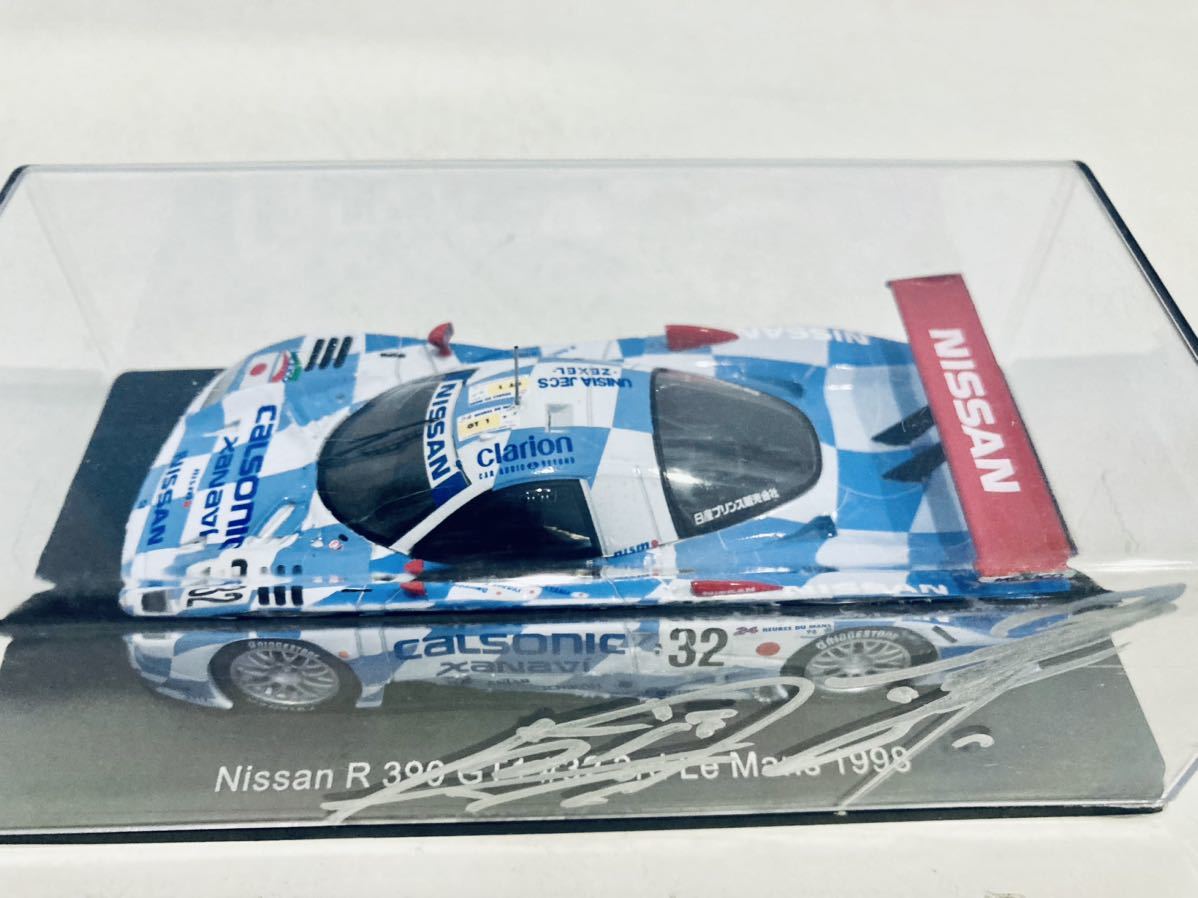 【送料無料】1/43 Spark ルマン24時間 カーコレクション 日産 R390 GT1 #32 星野一義-鈴木利男-鈴木亜久里 3rd Le Mans 1998_画像8