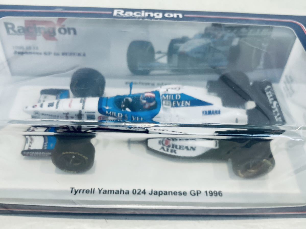 【送料無料】 1/43 レーシングオン特注 Spark ティレル ヤマハ 024 #18 片山右京 Japanese GP 1996 タバコ仕様_画像6