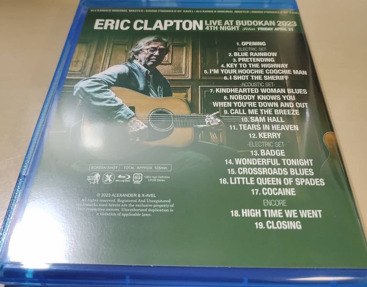 送料無料 ERIC CLAPTON / LIVE AT BUDOKAN 2023 4TH NIGHT FILM_画像2